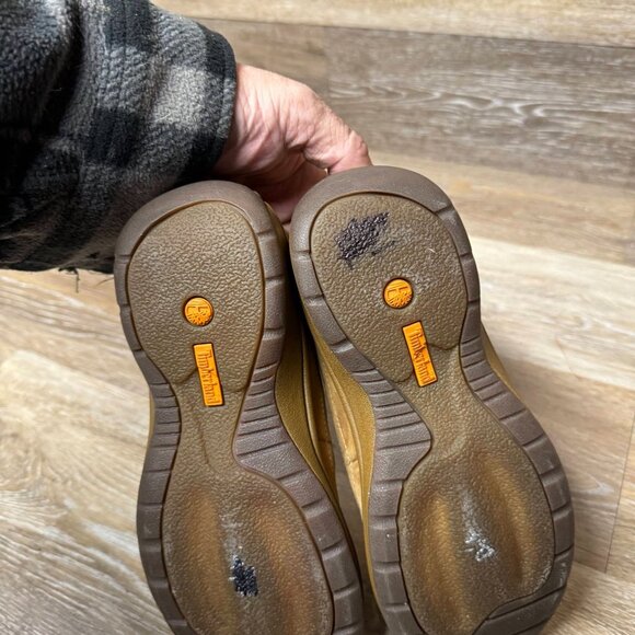 Timberland Smart Comfort System Tan Leather Slip On Women’s Size 7.5 - Picture 4 of 6